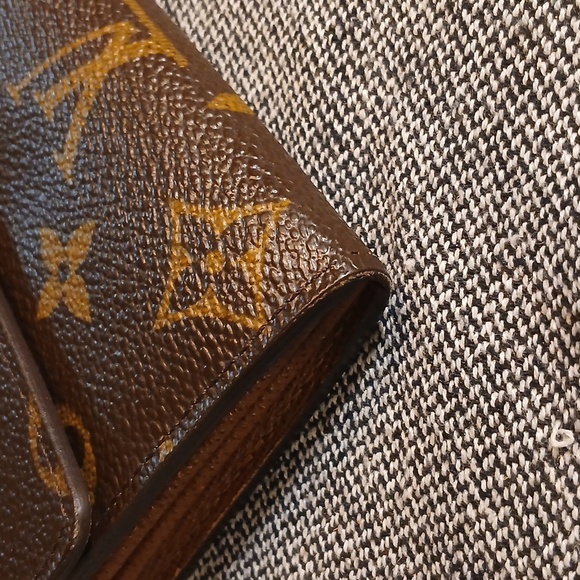 Louis Vuitton Brown Monogram Sarah Long  Wallet Brown - Picture 6 of 13